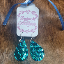 Load image into Gallery viewer, Earring 0032 Turquoise Mermaid