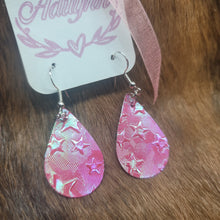 Load image into Gallery viewer, Earring 0033 Pink Falling Stars